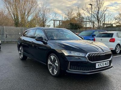 Midnight black metallic Used 2025 Skoda Superb SE L | £29,790 (Expensive)