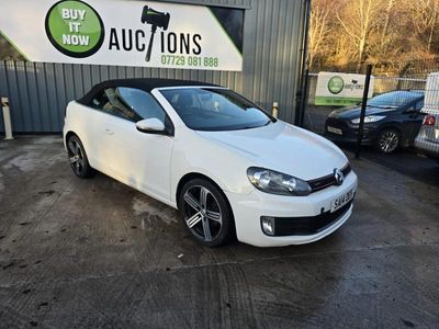 Used VW Golf Cabriolet S 2014 White Cabriolet