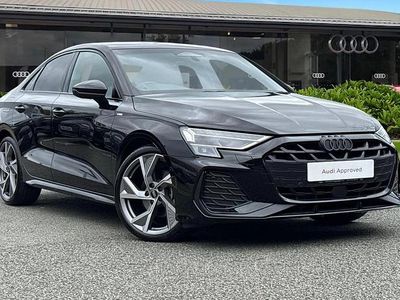 Used Audi A3 Black Edition 150 HP (110 kW) 2025 Black Sedan