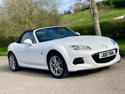 Used Mazda MX5 126 HP (92 kW) 2013 Crystal white pearl Cabriolet