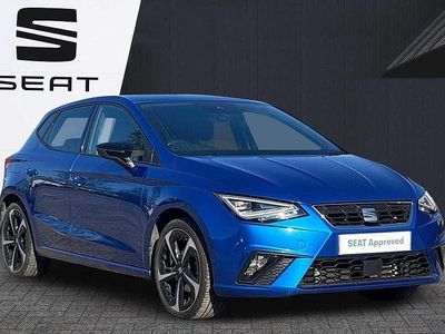 Begagnad Seat Ibiza FR Sport 2024 Blå Halvkombi