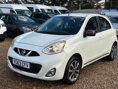 White Used 2013 Nissan Micra Tekna Hatchback | £4,450 (Fair price)