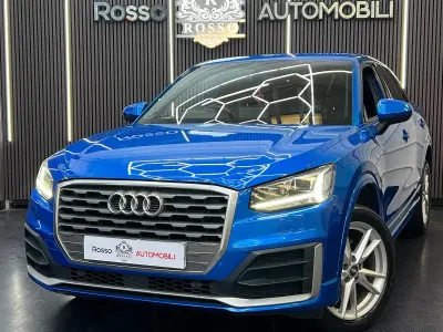 Used Audi Q2 S-Line 150 HP (110 kW) 2018 Blue SUV