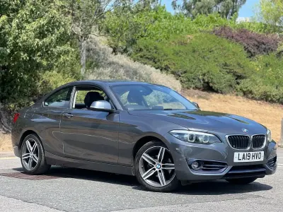 Used BMW 218 Sport Line 2019 Grey Coupe