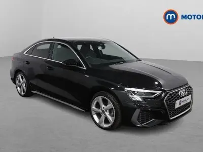Used Audi A3 S-Line 150 HP (110 kW) 2023 Black Sedan