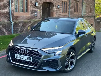 Used Audi A3 S-Line 150 HP (110 kW) 2022 Grey Sedan