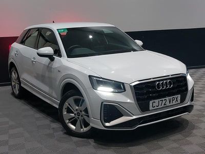 White Used 2022 Audi Q2 S-Line SUV | £23,998 (A bit pricey)