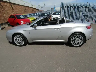 Used Alfa Romeo Spider 185 HP (136 kW) 2008 Silver Cabriolet