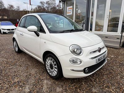 Used Fiat 500 Lounge 69 HP (50 kW) 2016 White Hatchback