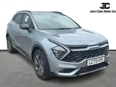 Used Kia Sportage GT-Line 226 HP (166 kW) 2023 Silver SUV