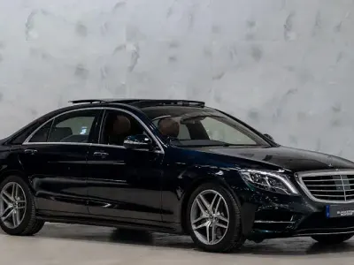 Used Mercedes S500L AMG line 455 HP (334 kW) 2017 Green Sedan