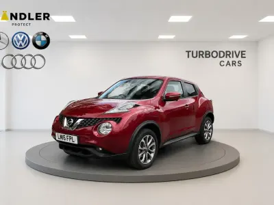 Used Nissan Juke Tekna 117 HP (86 kW) 2016 Red SUV