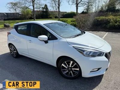Usado Nissan Micra Acenta 71 HP (52 kW) 2017 Branco Citadino