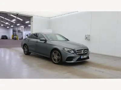 Used Mercedes E220 AMG line 194 HP (142 kW) 2017 Grey Sedan