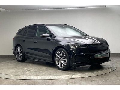 Used Skoda Enyaq iV SportLine 110 kW (150 HP) 2021 Black magic pearl effect SUV