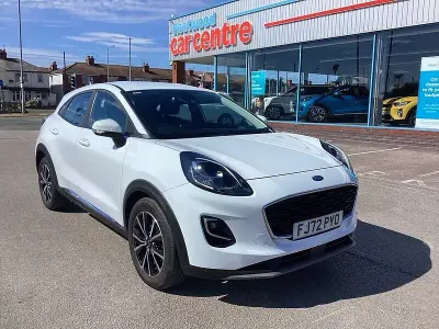 Used Ford Puma Titanium 125 HP (91 kW) 2022 White SUV