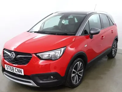Used Vauxhall Crossland X Elite 81 HP (59 kW) 2018 Red SUV