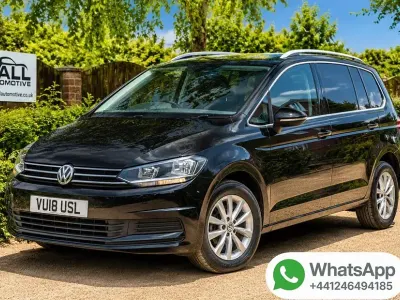 Used VW Touran Family 150 HP (110 kW) 2018 Black MPV