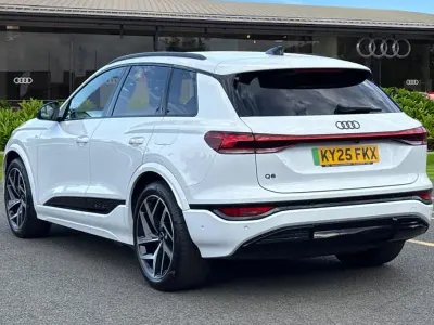 Used Audi Q6 e-tron Comfort 185 kW (252 HP) 2025 White SUV