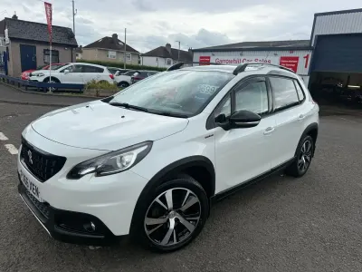 Used Peugeot 2008 GT-line 2017 White SUV