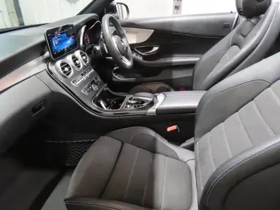 Usado Mercedes C200 AMG line 2020 Preto Cabrios
