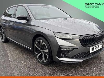 Graphite grey metallic New 2025 Skoda Scala Monte Carlo Hatchback | £22,995 (A bit pricey)