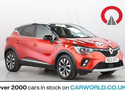 Red Used 2021 Renault Captur Version S SUV | £12,967 (Fair price)