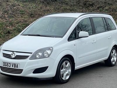 used Vauxhall Zafira 1.6 EXCLUSIV 5d 113 BHP