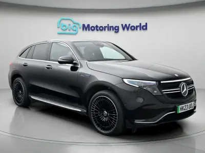 Used Mercedes EQC400 AMG line 300 kW (408 HP) 2022 Black SUV