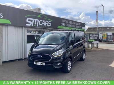 Used Ford Transit Custom Limited 2021 Black Van