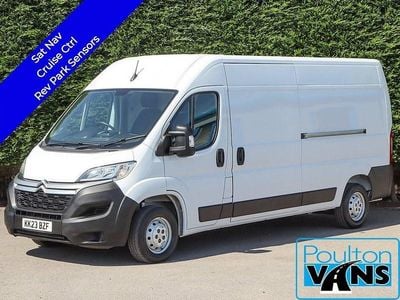 White Used 2023 Citroën Relay Van | £16,950 (Fair price)