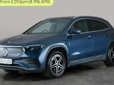 Used Mercedes EQA250 AMG line 139 kW (190 HP) 2022 Blue SUV