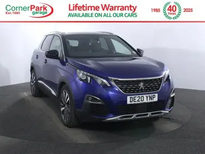 Used Peugeot 3008 Premium 131 HP (96 kW) 2020 Blue SUV