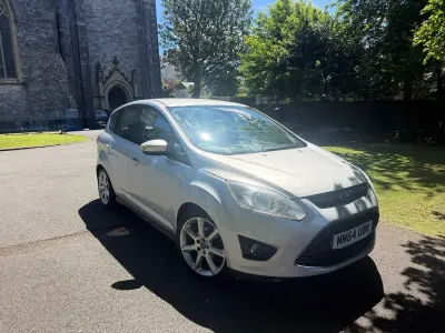Used Ford C-MAX Titanium 115 HP (84 kW) 2015 Silver MPV