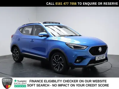 Usado MG ZS Exclusive 111 HP (81 kW) 2022 Azul SUV