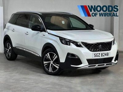 Used Peugeot 5008 GT-line 130 HP (95 kW) 2020 White SUV