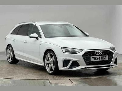 Used Audi A4 S-Line 200 HP (147 kW) 2024 White Estate