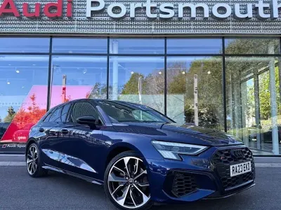 Used Audi S3 Sportback Comfort 310 HP (228 kW) 2023 Blue Hatchback