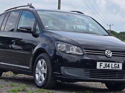 Used VW Touran 140 HP (102 kW) 2014 Black MPV