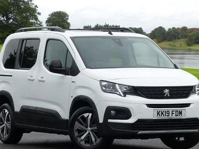 White Used 2019 Peugeot Rifter GT-line MPV | £15,299 (Fair price)