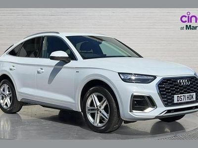 White Used 2022 Audi Q5 Sportback S-Line SUV | £30,804 (Fair price)