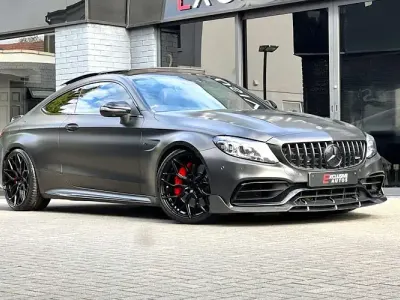 Used Mercedes C63 AMG AMG 476 HP (350 kW) 2018 Grey Coupe