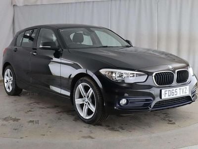 Used BMW 118 Sport Line 136 HP (100 kW) 2015 Black Hatchback