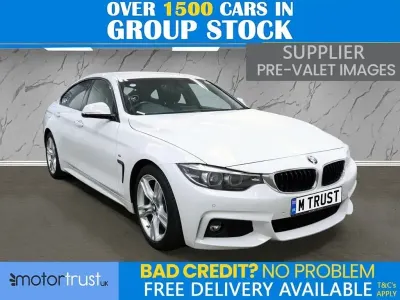 Begagnad BMW 420 M Sport 184 HK (135 kW) 2021 Vit Sportkupé