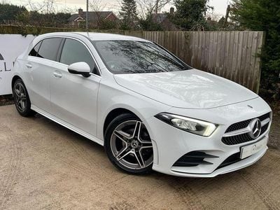 Used Mercedes A200 AMG line 150 HP (110 kW) 2021 White Hatchback