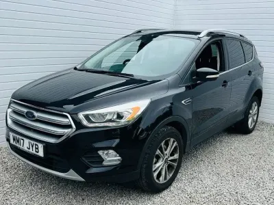 Used Ford Kuga Titanium 150 HP (110 kW) 2017 Black SUV