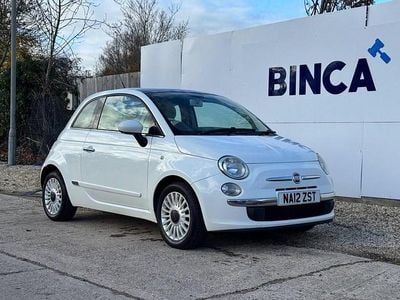 White Used 2012 Fiat 500 Lounge Hatchback | £2,430 (Good price)
