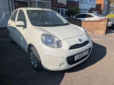 Used Nissan Micra Acenta 2026 White Hatchback