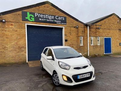 Used Kia Picanto Air 68 HP (50 kW) 2014 White Hatchback