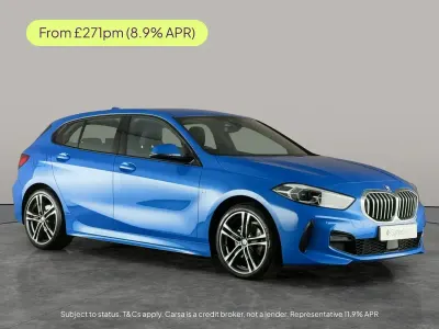 Used BMW 118 M Sport 136 HP (100 kW) 2022 Blue Hatchback